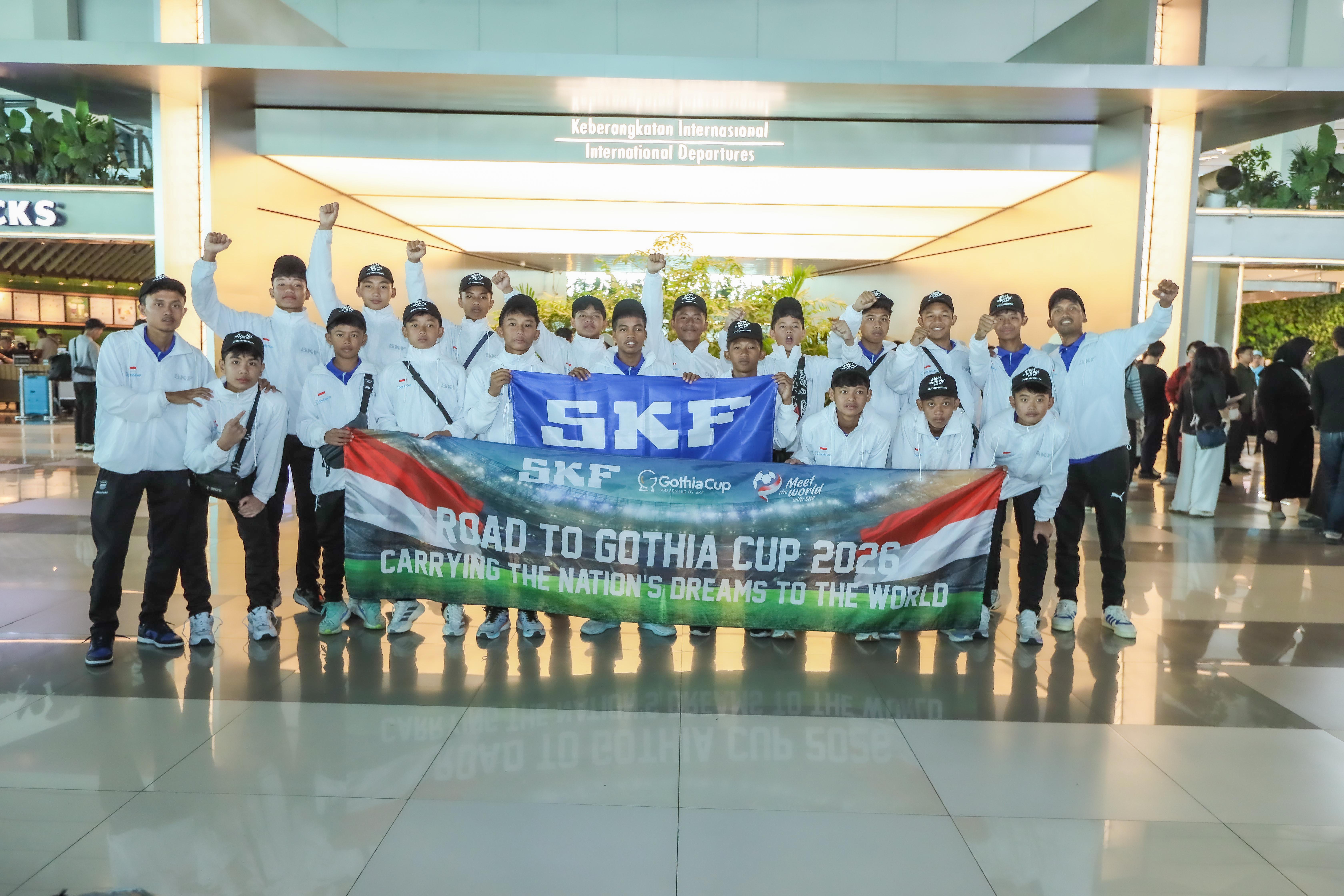 Dua Wakil Indonesia Akademi Persib Cimahi U-13 dan Putri Tangsel City U-15 Berlaga di Gothia Cup 2026