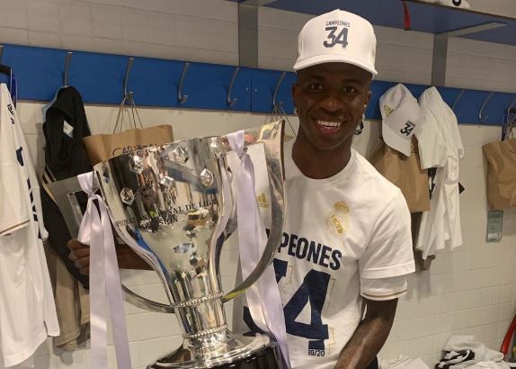 Raih Tiga Trofi pada Usia 20 Tahun di Real Madrid, Vinicius Terharu