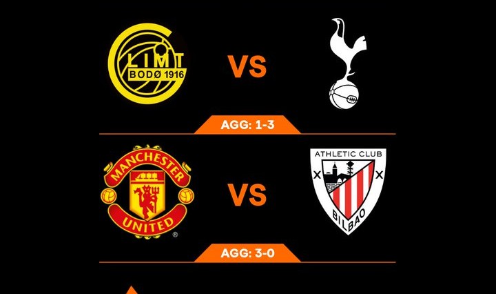 Manchester United Vs Athletic Bilbao dan Bodo Glimt Vs Tottenham
