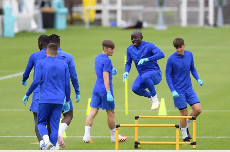 N'Golo Kante Kembali Gabung Latihan Chelsea
