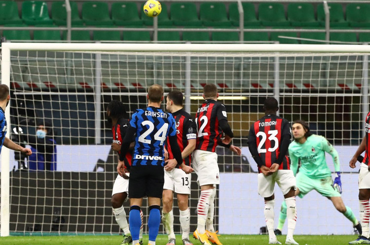 Nostalgia: Ketika Gol Tendangan Bebas ke Gawang Milan Mengubah Hidup Christian Eriksen