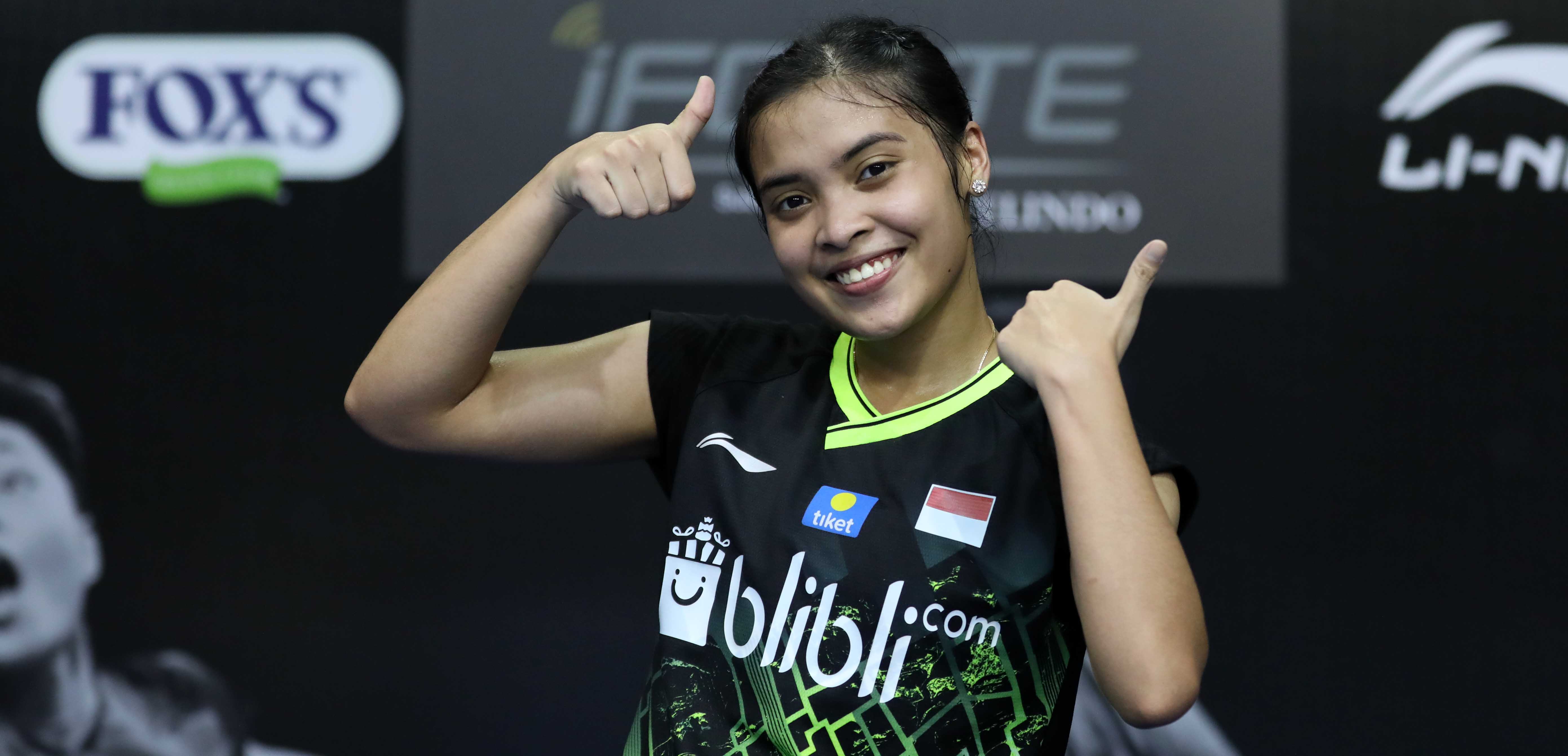 Gregoria Mariska Jumpa Putri KW di Final Turnamen Internal PBSI