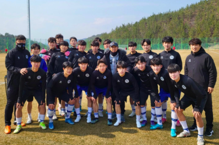 Kalahkan Timnas Indonesia U-19, Tim Universitas Yeungnam Ditraktir Shin Tae-yong