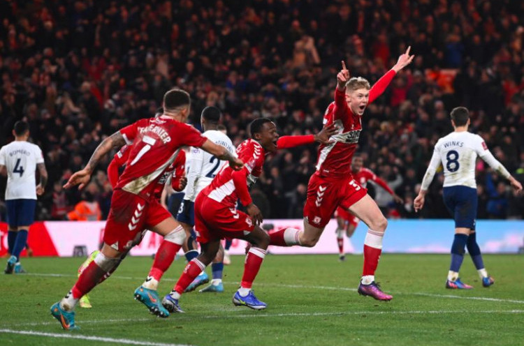 Giant Killing Berlanjut, Middlesbrough Singkirkan Tottenham setelah Depak Man United