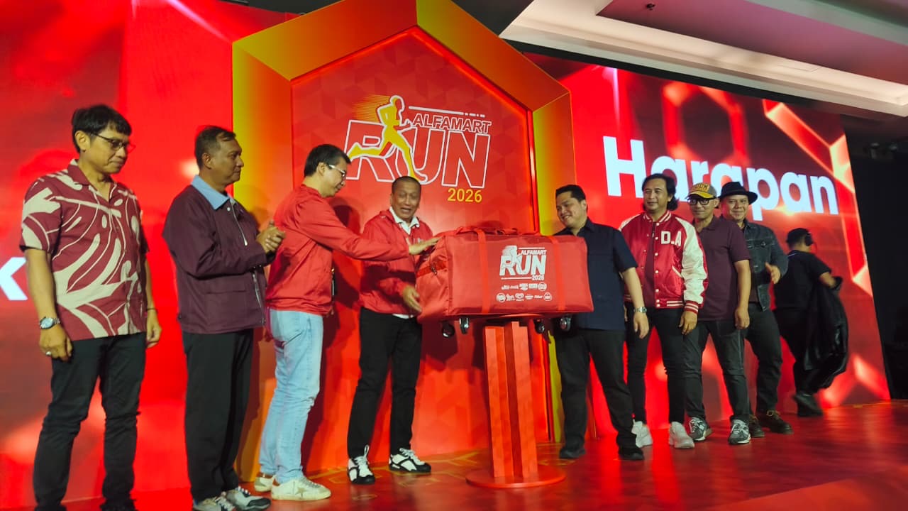 5000 Peserta Ikuti Alfamart Run 2026, Goodiebag Seberat 50 Kilogram Menanti