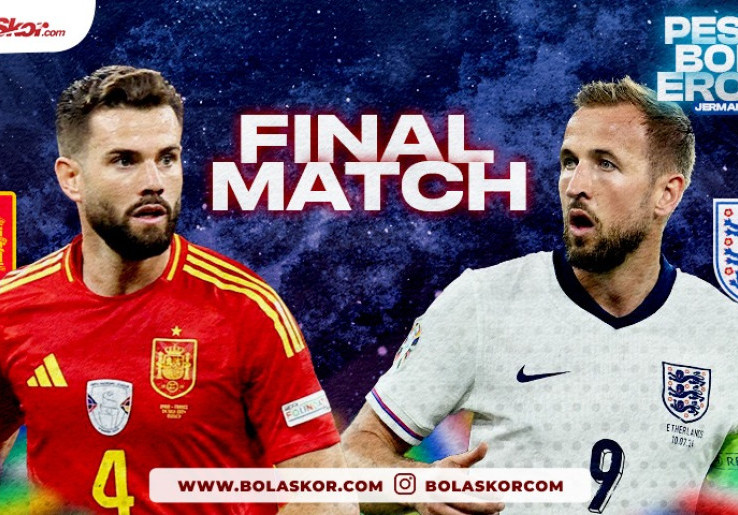 Prediksi Pemenang Final Euro 2024 Versi BolaSkor: Spanyol Favorit, tetapi Inggris Tak Bisa Diremehkan
