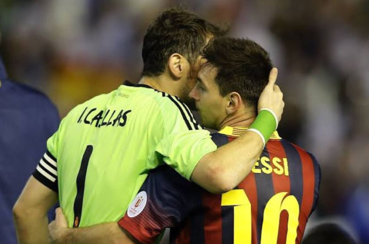 Respek Besar di antara Lionel Messi dan Iker Casillas