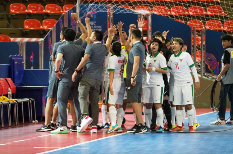 Piala AFC Futsal Wanita 2018: Tahan Thailand, Indonesia Jaga Asa ke Perempat Final