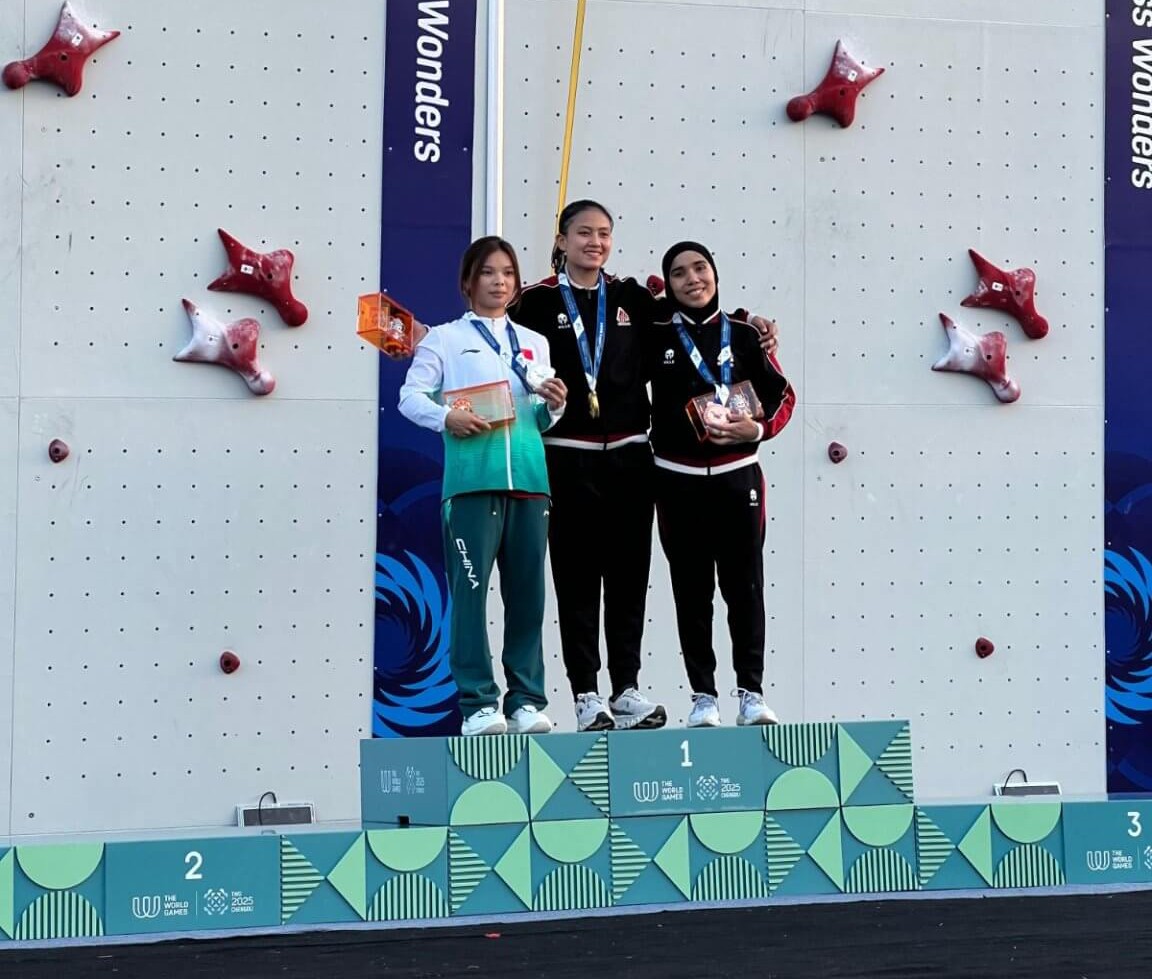 Indonesia Rebut Tiga Medali di The World Games 2025 Panjat Tebing