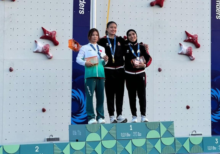 Indonesia Rebut Tiga Medali di The World Games 2025 Panjat Tebing