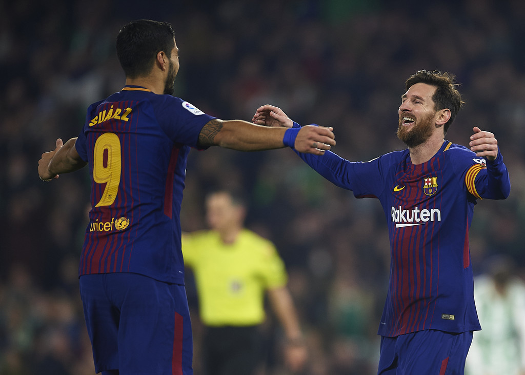 Puas Singkirkan Portugal, Luis Suarez Juga Berikan Dukungan Moril kepada Lionel Messi