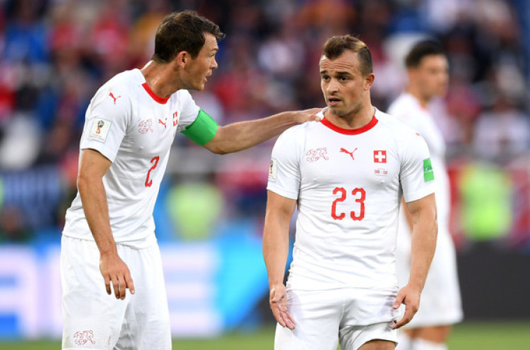 Piala Dunia 2018: Tak Hanya Xhaka dan Shaqiri, FIFA Juga Akan Periksa Kapten Timnas Swiss