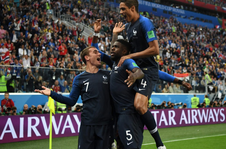 Piala Dunia 2018: Kerap Cetak Gol Melalui Set-Piece, Prancis Disebut Mirip Atletico Madrid