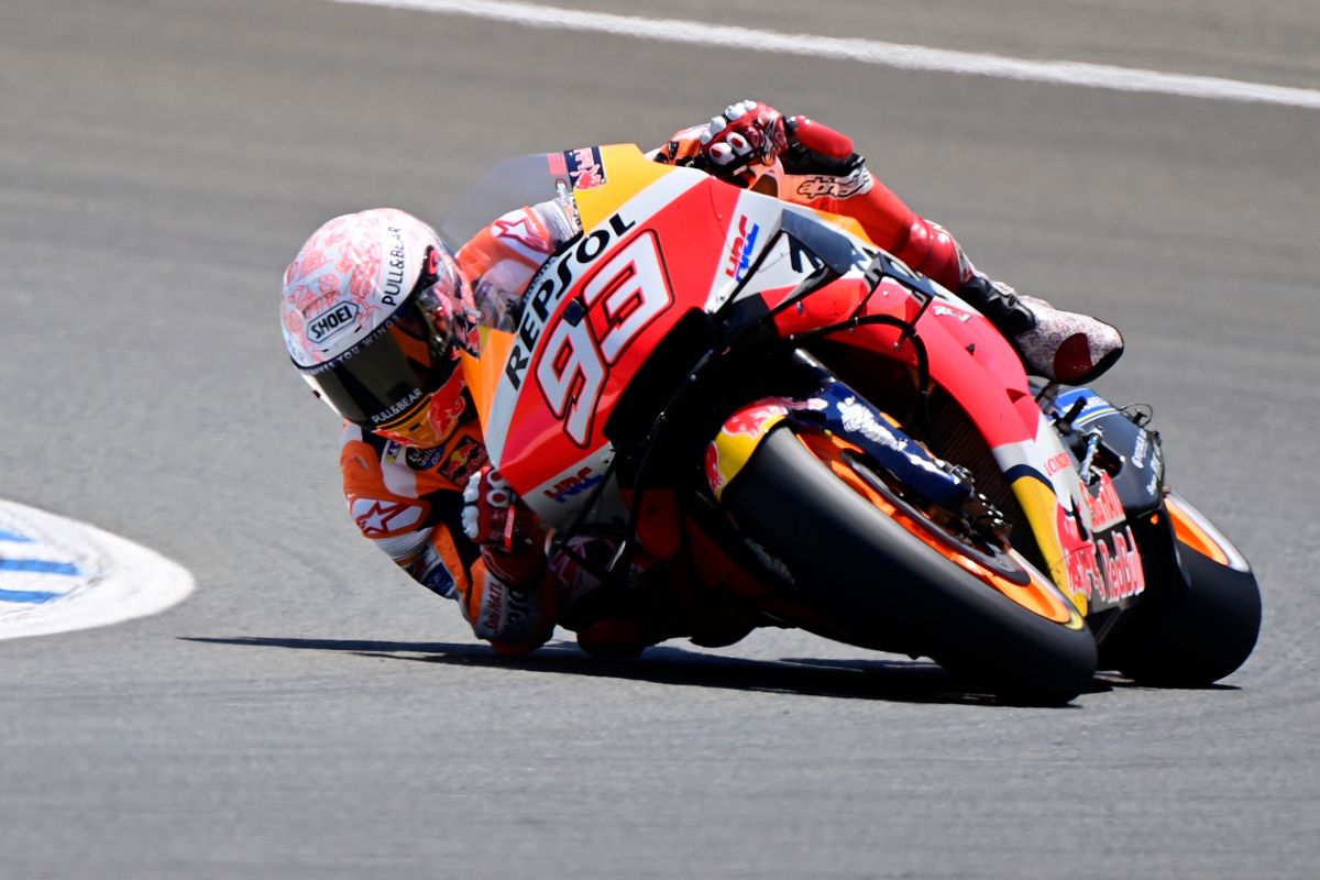 Marquez Bandel soal Cedera, Rossi Sampai Dibuat Kesal