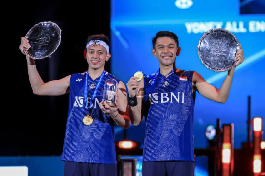 Usai Sukses di All England, Fajar/Rian Buru Juara Asia dan Dunia