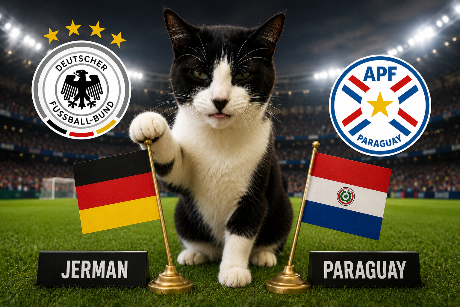 Disebut Titisan Paul Gurita, Billy Si Kucing Ramal Hasil Pertandingan Jerman vs Paraguay