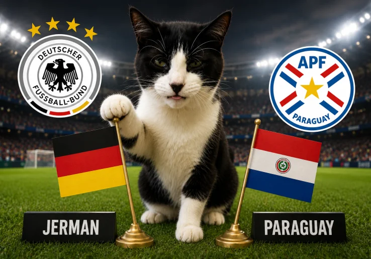 Disebut Titisan Paul Gurita, Billy Si Kucing Ramal Hasil Pertandingan Jerman vs Paraguay