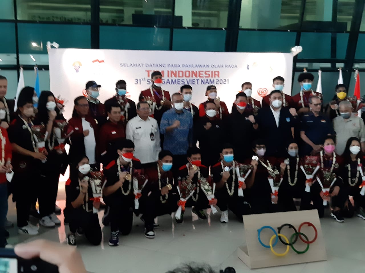 Sambut Timnas Basket Peraih Emas SEA Games 2021, Ketua NOC: Ini Sejarah Baru