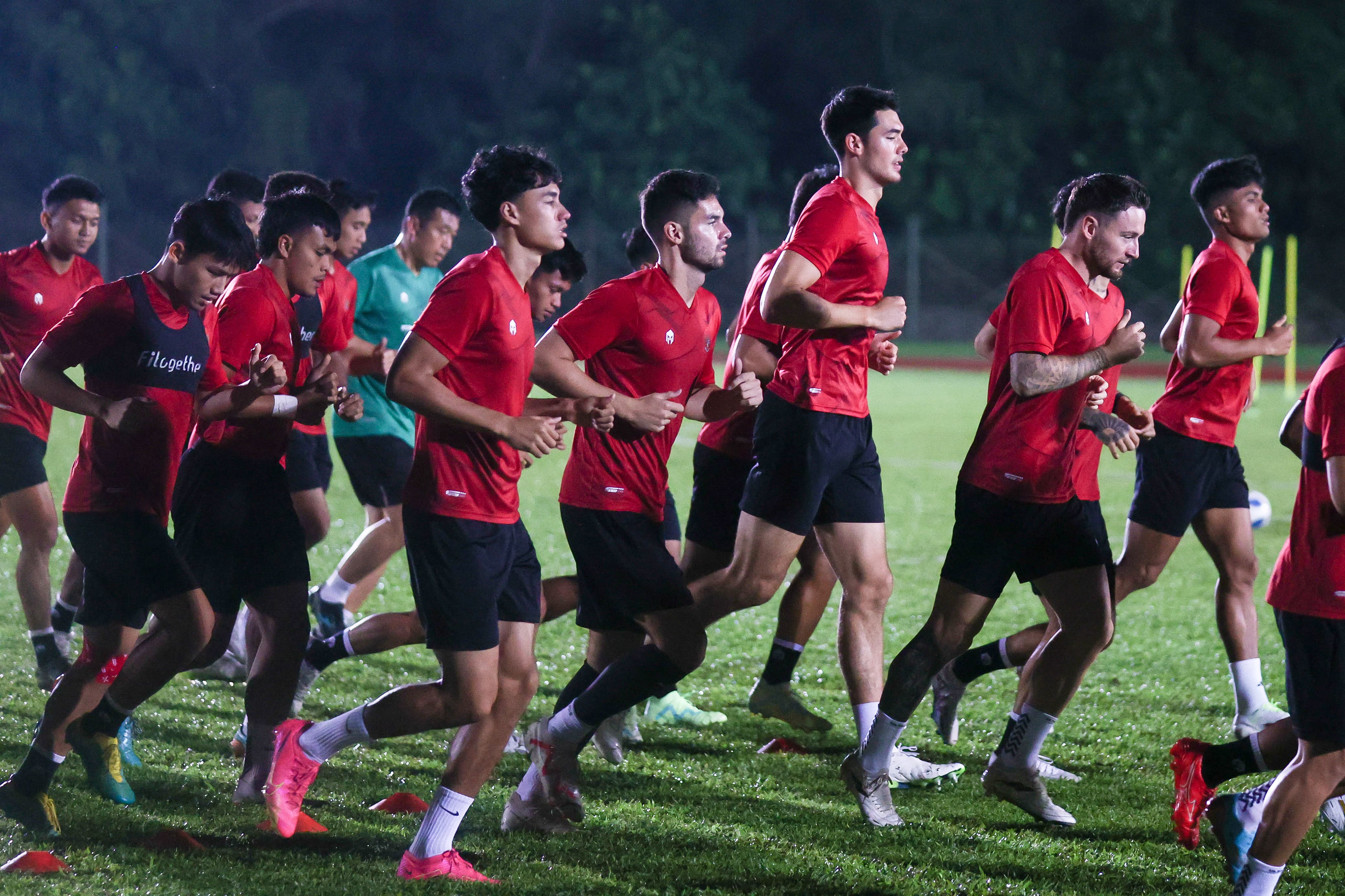 Timnas Indonesia Asah Taktik untuk Kurung Pertahanan Brunei Darussalam