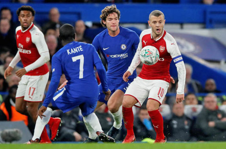 Piala Liga, Chelsea 0-0 Arsenal: Saat VAR 'Gagalkan' Dua Penalti