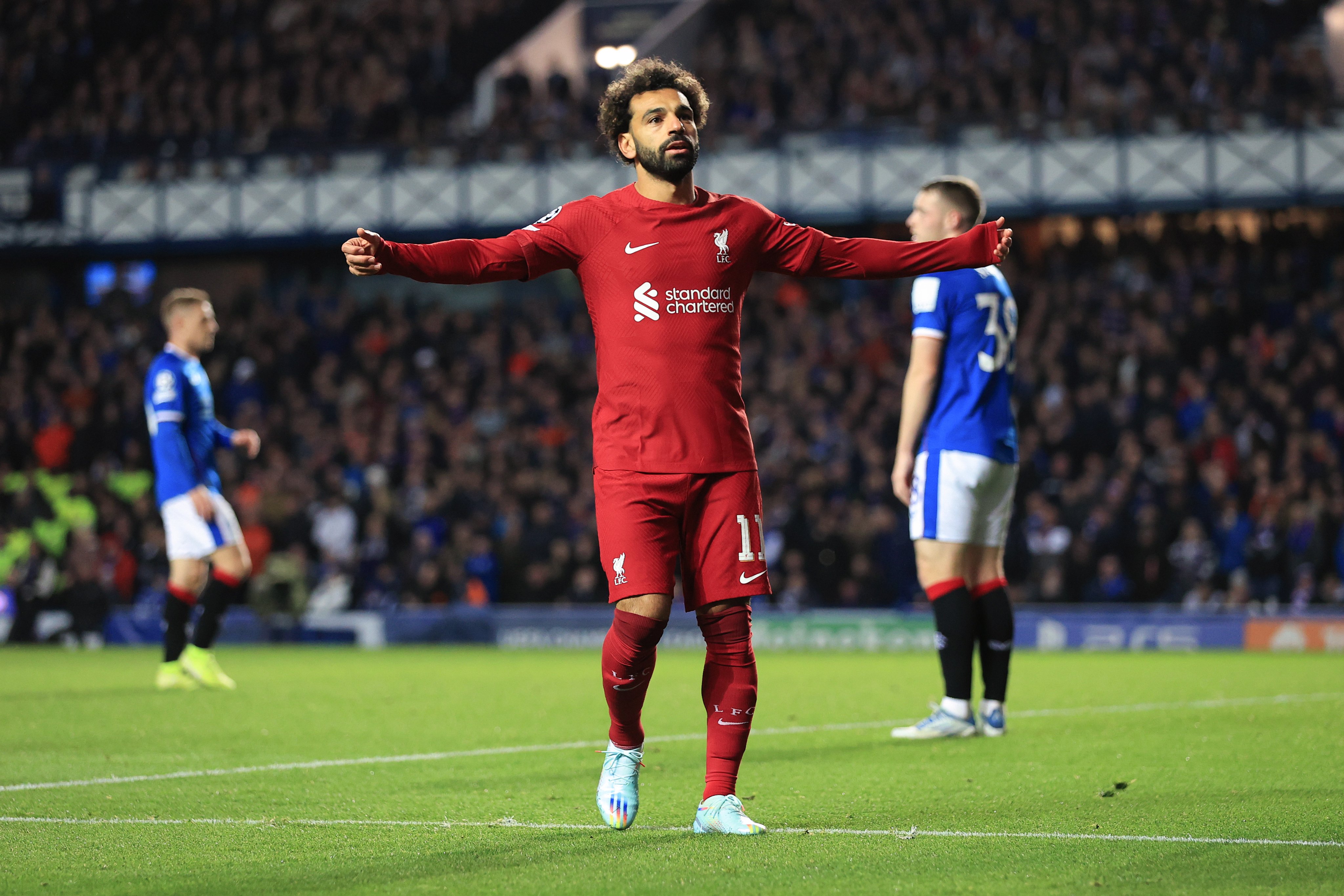 Enam Menit Tiga Gol, Mohamed Salah Cetak Hat-trick Tercepat di Liga Champions