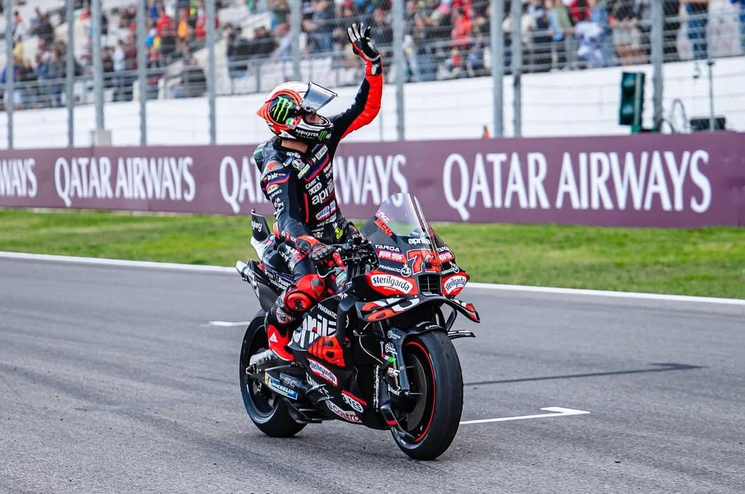 Hasil MotoGP Portugal 2025: Marco Bezzecchi Terdepan Asapi Alex Marquez, Pecco Bagnaia Lagi-lagi Gagal Finis