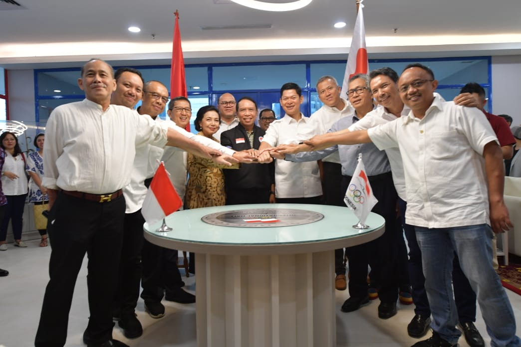  Di Tanggal Cantik, Menpora Resmikan International Hall NOC Indonesia
