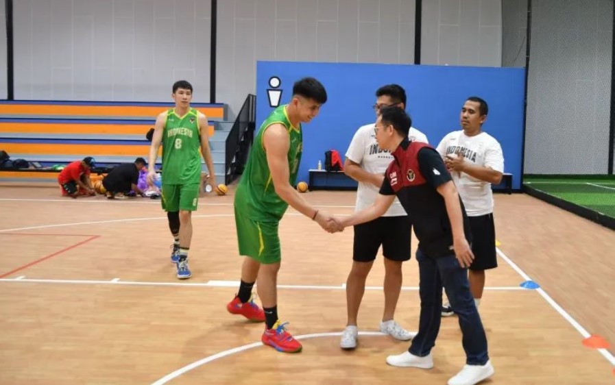 CdM Lexyndo Hakim Pantau Pelatnas Tahap Kedua Basket 3×3 Putra