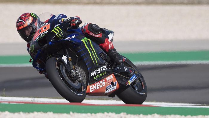 Kualifikasi MotoGP Portugal: Quartararo Ketiban Durian Runtuh