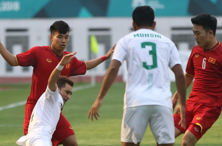 Asian Games 2018: Timnas Vietnam U-23 dan Uzbekistan Menang 3-0, China Gulung Timor Leste 6-0