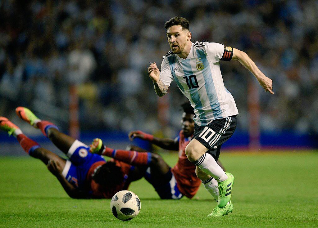 6 Hat-trick Lionel Messi bersama Tim Tango 