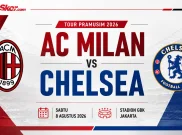 Tiket AC Milan vs Chelsea di GBK Sudah Ludes 50 Persen, Tak Jadi Rangkaian Piala Presiden 2026