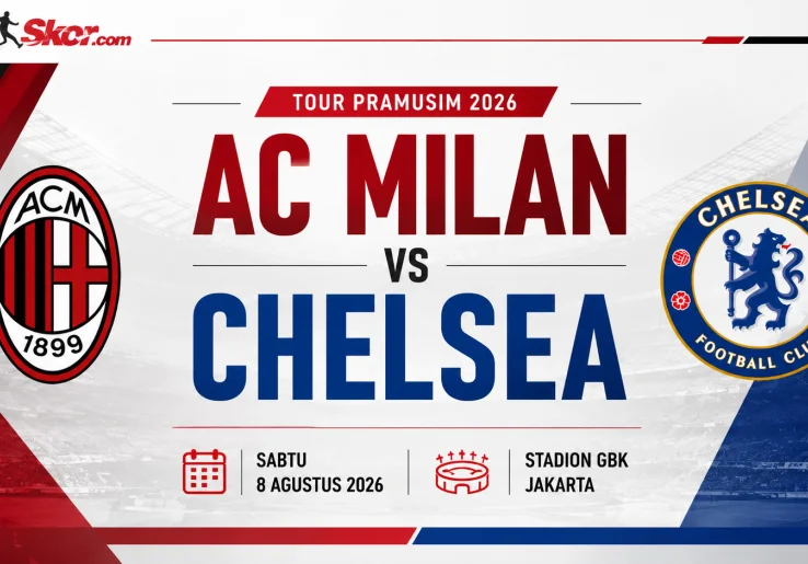 Tiket AC Milan vs Chelsea di GBK Sudah Ludes 50 Persen, Tak Jadi Rangkaian Piala Presiden 2026