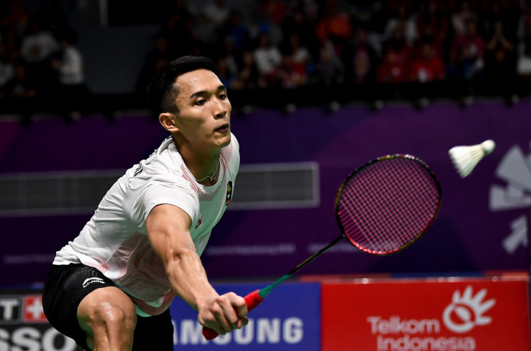 Olimpiade Tokyo 2020: Lalui Rubber Game, Jonatan Christie Susul Anthony Ginting