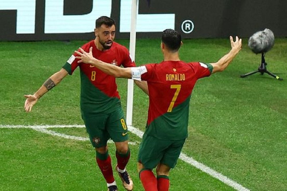 Piala Dunia 2022: Bruno Fernandes Rela Sumbangkan Golnya untuk Cristiano Ronaldo
