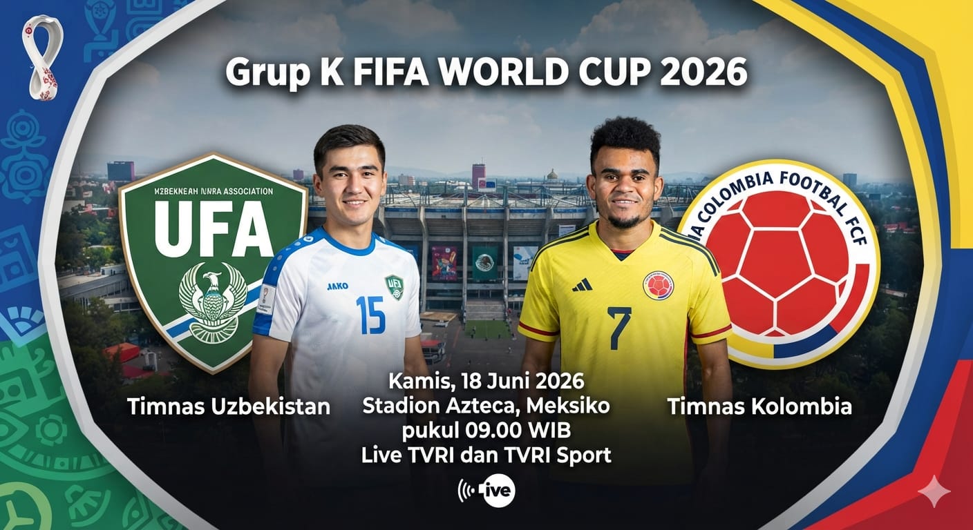 Prediksi dan Statistik Uzbekistan vs Kolombia: La Tricolor Ditantang Tim Debutan