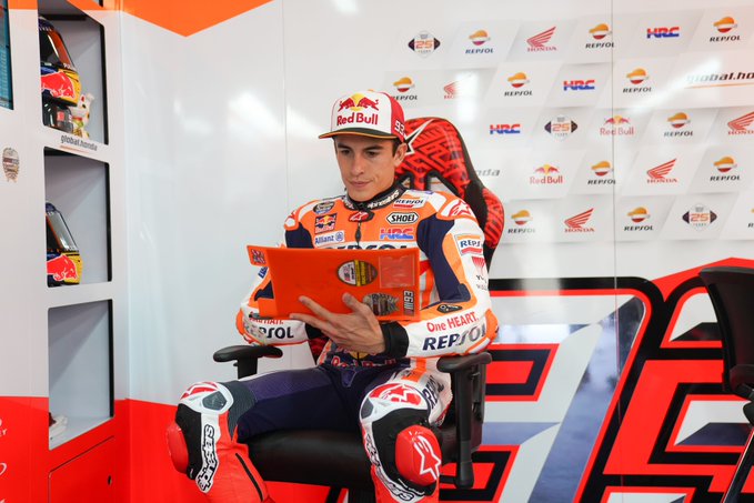 Raih Pole Position MotoGP Jepang di Depan Bos Honda, Marc Marquez Sangat Senang 