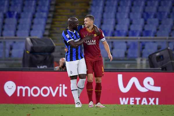 AS Roma Vs Inter Milan: Adu Tajam Romelu Lukaku Kontra Edin Dzeko