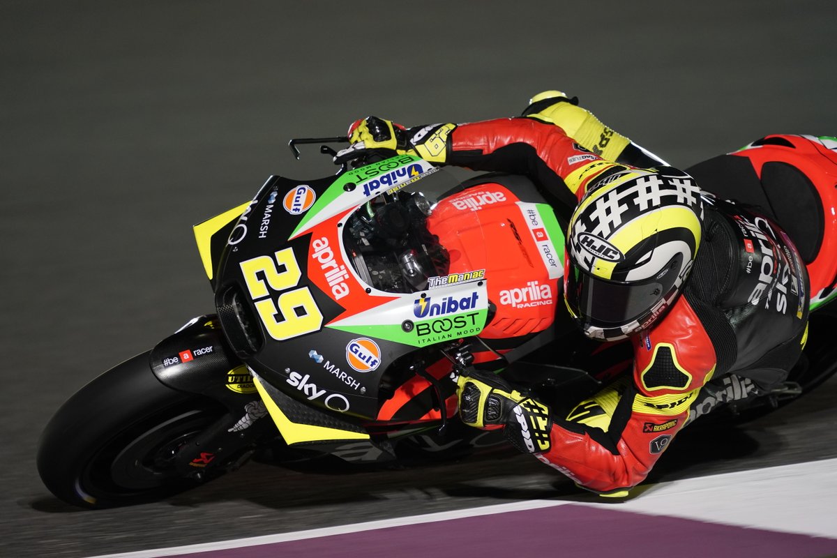 Debut di Aprilia, Andrea Iannone Hanya Ingin Sekadar Finis