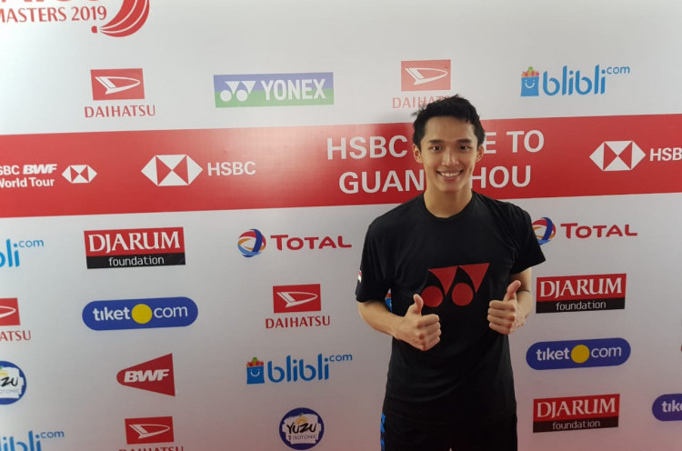 Jonathan Christie Harapkan Dukungan Fans pada Semifinal Indonesia Masters 2019