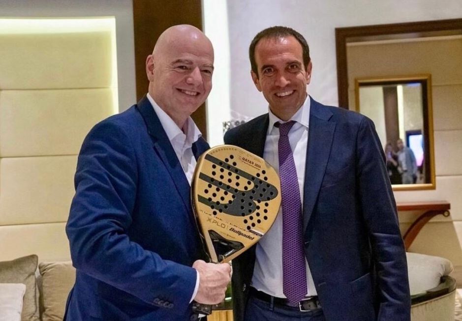 Tidak Hadir di Final Piala Dunia Putri U-17, Presiden FIFA Justru Berada di Turnamen Padel