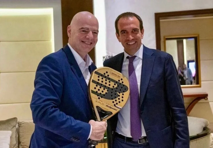 Tidak Hadir di Final Piala Dunia Putri U-17, Presiden FIFA Justru Berada di Turnamen Padel