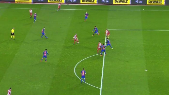 Atletico Kecewa Dengan Kinerja Wasit