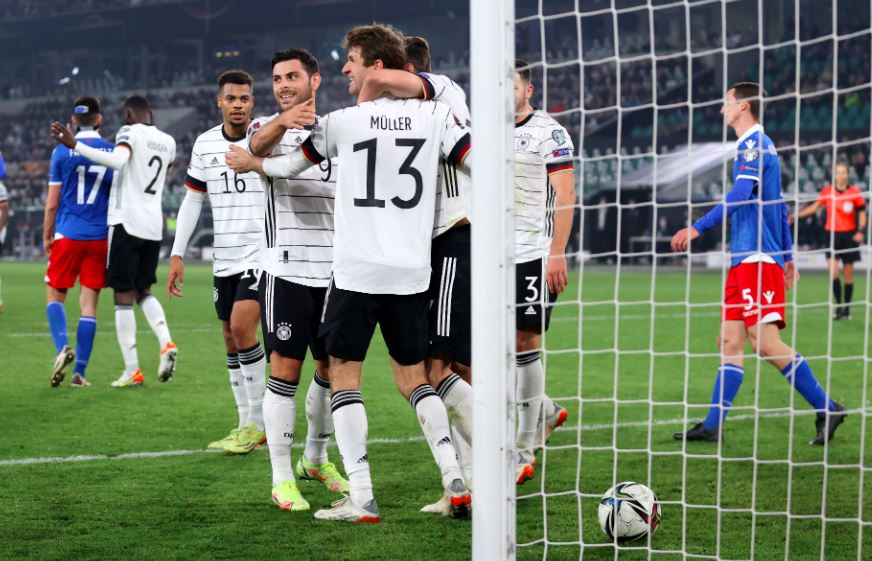 Hasil Kualifikasi Piala Dunia 2022: Jerman Cetak 9 Gol, Portugal Gagal Menang