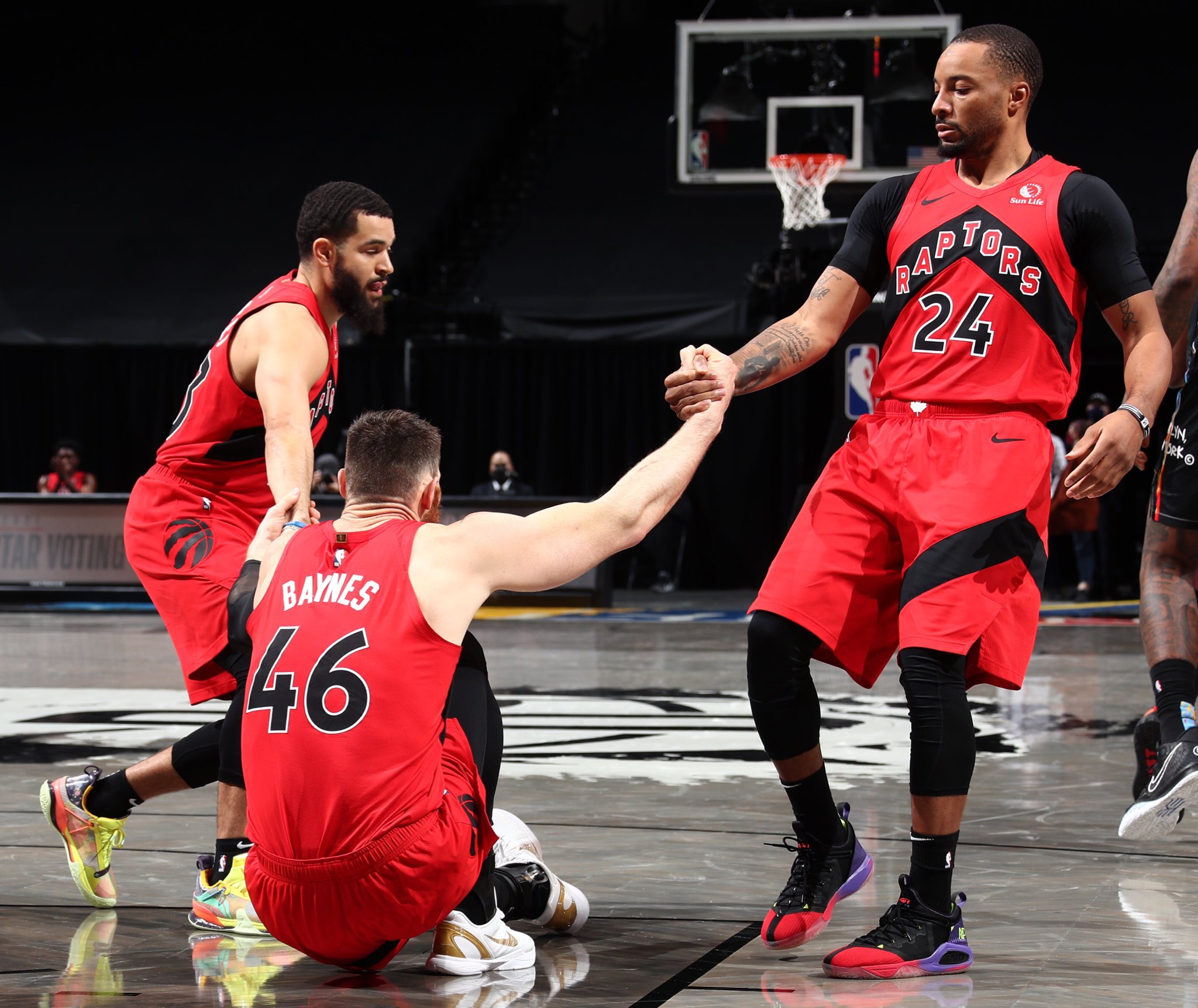 Hasil NBA: Raptors Bikin Big Three Nets Tak Berkutik