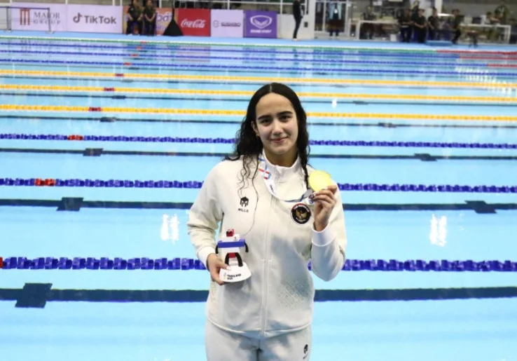 Tim Renang Indonesia Lewati Target Medali di SEA Games 2025