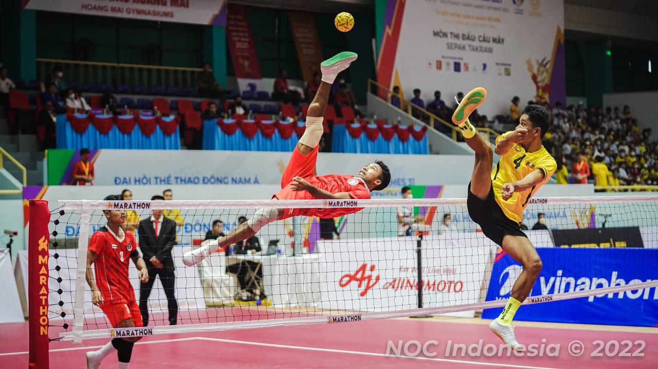 SEA Games 2021: Sepaktakraw Raih Emas Perdana, Angkat Besi Sumbang Perunggu