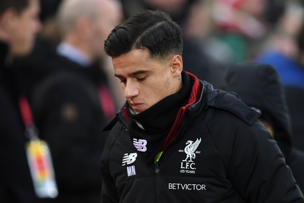 Coutinho Ngambek Tak Dimainkan dalam Derby