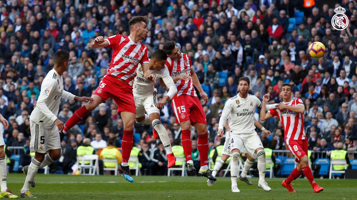 Real Madrid 1-2 Girona: El Real Gagal Manfaatkan Keunggulan Terlebih Dahulu