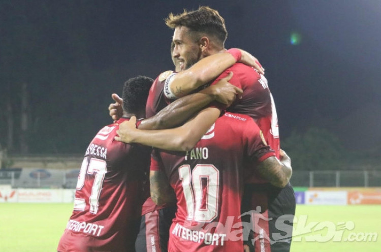 Hasil Liga 1: Bungkam Persipura, Bali United ke Puncak Klasemen
